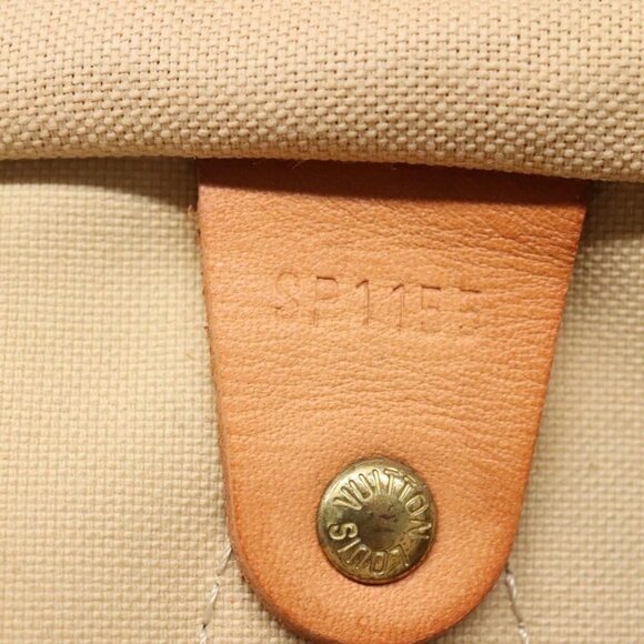 LOUIS VUITTON Damier Azur Speedy Bandouliere 30 Bag 2way N41052 LV Auth 130986 - Picture 10 of 16